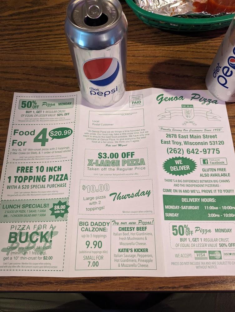 Genoa Pizza Menu image 4